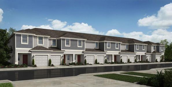 New construction Townhouse house 4921 Spangle Drive, Saint Cloud, FL 34769 Jasmine- photo 0
