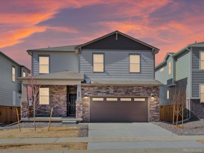 New construction Single-Family house 581 Red Rock Place, Brighton, CO 80601 - photo 0