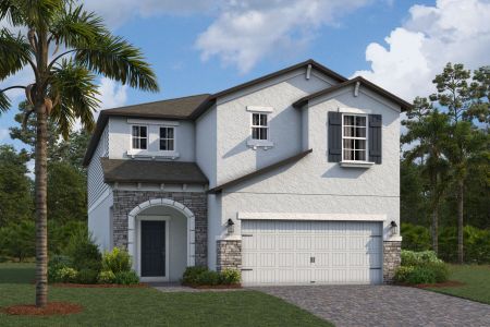 New construction Single-Family house 30955 Pendleton Landing Circle, Wesley Chapel, FL 33545 Cypress- photo 0