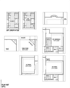New construction Single-Family house 512 Arrowhead Lane, Haslet, TX 76052 Plan 1687- photo 3 3