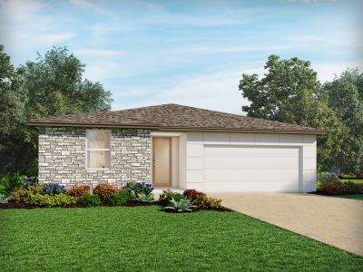 New construction Single-Family house 5157 Springrise Drive, Saint Cloud, FL 34772 Hibiscus- photo 1 1