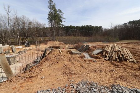 New construction Single-Family house 3237 Olive Farm Road, Apex, NC 27502 Brooksby- photo 1