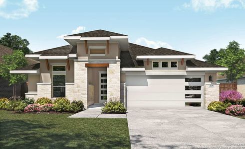 New construction Single-Family house 13411 Valjean Avenue, San Antonio, TX 78253 Premier Series - Juniper- photo 0 0