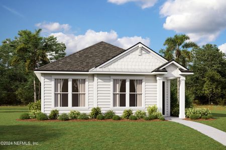 New construction Single-Family house 343 Sienna Palm Drive, Ponte Vedra, FL 32081 The Barton at Seabrook Village- photo 0