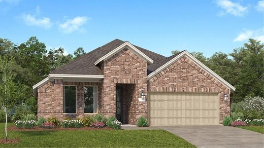 New construction Single-Family house 27230 Henley Ridge Drive, Katy, TX 77493 Dahlia- photo 0 0