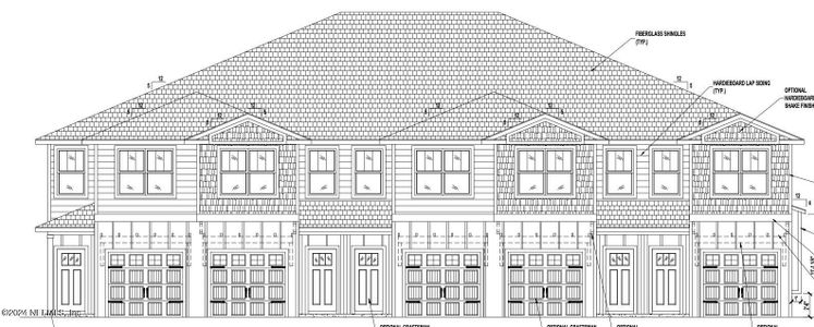 New construction Townhouse house 331 5Th Avenue S, Jacksonville Beach, FL 32250 - photo 0