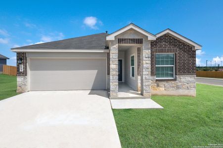New construction Single-Family house 3552 Axis Hill St, New Braunfels, TX 78130 Roffee- photo 1 1