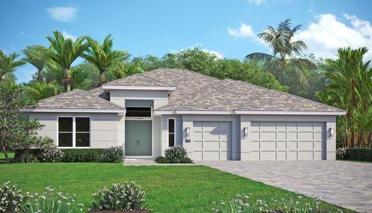 New construction Single-Family house 13977 Sw Belterra Drive, Port Saint Lucie, FL 34987 - photo 0