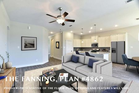 New construction Single-Family house The Fanning, 11910 Rice View, Mont Belvieu, TX 77523 - photo