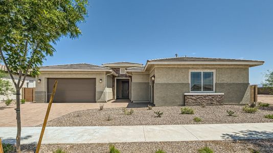 New construction Single-Family house 23169 E Nightingale Rd, Queen Creek, AZ 85142 Revelation Plan 6081- photo 0