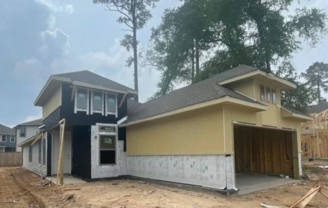 New construction Single-Family house 566 Sand Branch Drive, Conroe, TX 77304 Groves (1636-HV-30)- photo 1 1