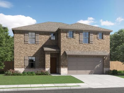 New construction Single-Family house The Kendall (C485), 17111 Autry Falls, San Antonio, TX 78247 - photo