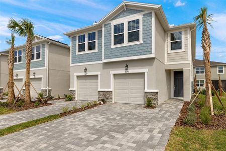 New construction Townhouse house 31457 Woodland Race Loop, Wesley Chapel, FL 33545 - photo 1 1