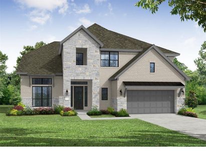 New construction Single-Family house 16218 Summer Aster Trail, Hockley, TX 77447 The Asher IX- photo 0 0
