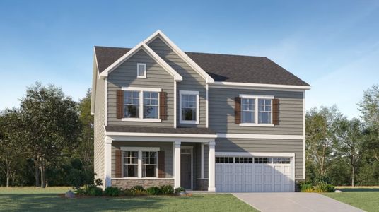 New construction Single-Family house 20 E Fountainhead Ln, Garner, NC 27529 Tyler- photo 0