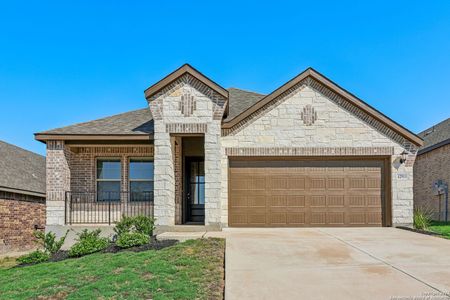 New construction Single-Family house 12911 Lusi Ln, San Antonio, TX 78245 Callaghan- photo 0