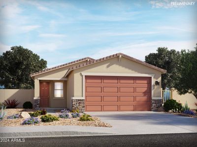 New construction Single-Family house 3011 E Hayden Rose Avenue, San Tan Valley, AZ 85143 Ezra Select- photo 0