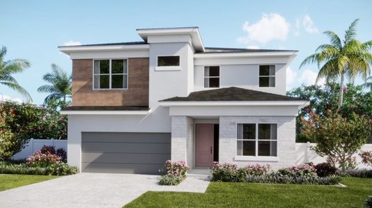 New construction Single-Family house 1549 Sawgrass Whisper Way, Loxahatchee, FL 33470 Sunflower- photo 0