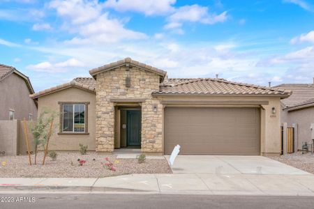 New construction Single-Family house 41094 W Haley Drive, Maricopa, AZ 85138 Villagio Series - Belice- photo 0 0