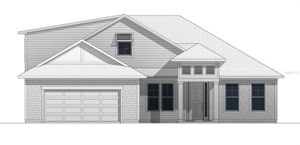 New construction Single-Family house 649 Southwest 144th Drive, Newberry, FL 32669 Lowell II- photo 1 1