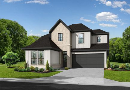 New construction Single-Family house 17015 Luminous Lane, Hockley, TX 77447 Kendall- photo 0