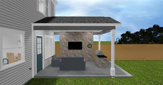 New construction Single-Family house 9729 Springbrook Drive, Houston, TX 77041 - photo 9 9