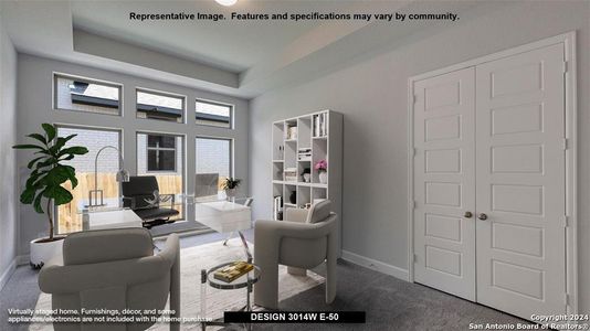 New construction Single-Family house 1716 Windward Way, Seguin, TX 78155 Design 3014W- photo 3 3