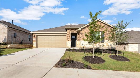 New construction Single-Family house 2332 Bronc Buster Way, Leander, TX 78641 - photo 0