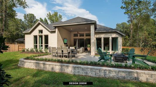 New construction Single-Family house 426 Paintbrush Meadows Drive, Willis, TX 77318 Design 2895W- photo 37 37