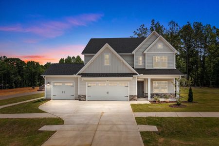 New construction Single-Family house 200 Sutherland Drive, Youngsville, NC 27525 - photo 0