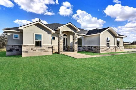 New construction Single-Family house 105 Hondo Ridge, La Vernia, TX 78121 - photo 1 1