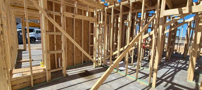New construction Single-Family house 104 Pinyon Pine Pass, Hutto, TX 78634 Livingston Homeplan- photo 17 17