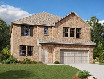 New construction Single-Family house 1519 Bridlepath Trail, Forney, TX 75126 Caldwell Homeplan- photo 0