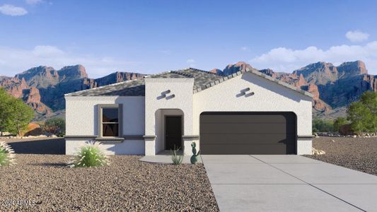 New construction Single-Family house 5129 E Diatomite Drive, San Tan Valley, AZ 85143 Kingston- photo 0 0