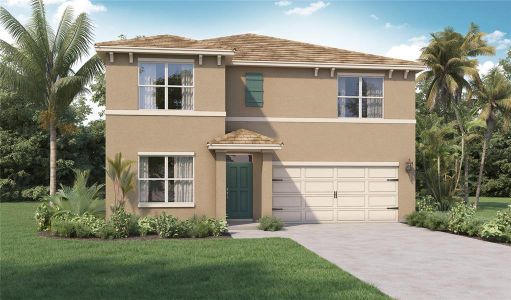 New construction Single-Family house 5385 Hayloft Drive, Apopka, FL 32712 Parker- photo 0