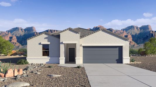 New construction Single-Family house 28223 North Ice Cavern Lane, San Tan Valley, AZ 85143 - photo 0