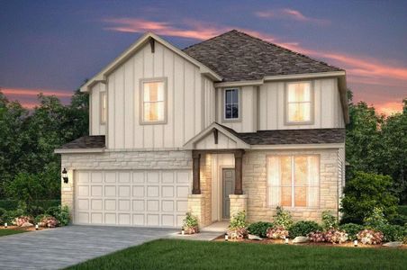 New construction Single-Family house 157 Coleman Bnd, Liberty Hill, TX 78642 Riverdale- photo 0 0