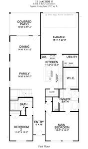 New construction Single-Family house 2501 Lafayette Drive, Rowlett, TX 75089 Lakeside Home Design - 45' Lots- photo 1 1
