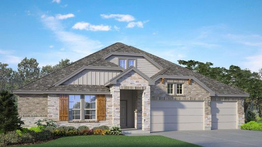 New construction Single-Family house 14047 Carsten Loop, Salado, TX 76571 Parker II- photo 0