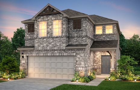 New construction Single-Family house 241 Queen Topsail Way, Kyle, TX 78640 Nelson- photo 3 3