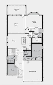 Structural options include: pre-plumb for future water softener, study in lieu of flex. 8' interior doors, slide in tub at owner's suite, bed 3 and bath 5, and bay window at owner's suite.