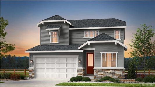 New construction Single-Family house 3529 N Duquesne Court, Aurora, CO 80019 Hayden II- photo 0