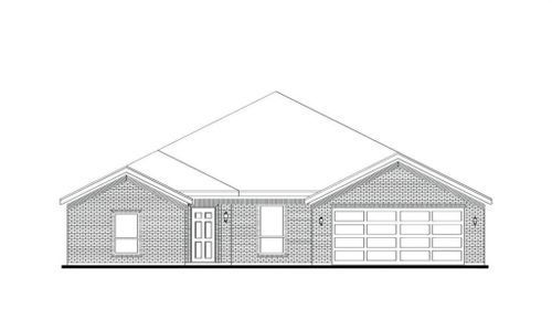 New construction Single-Family house 404 Basalt Drive, Azle, TX 76020 Hampton II- photo 2 2