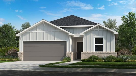 New construction Single-Family house 21807 Blue Daisy Court, Cypress, TX 77433 Lantana- photo 0