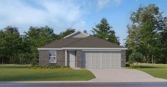 New construction Single-Family house 21131 Vercelli Street, New Caney, TX 77357 Beckman- photo 0