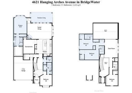 New construction Single-Family house 4621 Hanging Arches Avenue, Midlothian, TX 76065 Cambridge Plan- photo