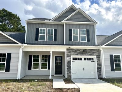 New construction Townhouse house 215 Britt Street, Smithfield, NC 27577 - photo 0