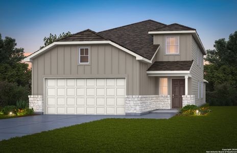 New construction Single-Family house 10426 Gibbons Creek, San Antonio, TX 78252 - photo 4 4