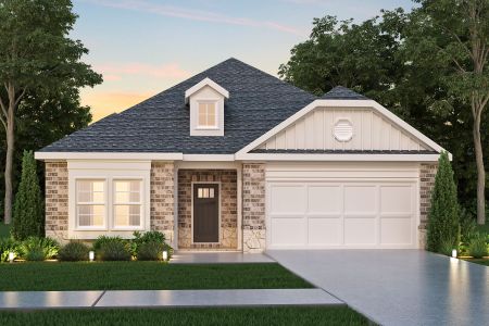 New construction Single-Family house Linden, 12436 Lexington Heights Drive, Willis, TX 77318 - photo