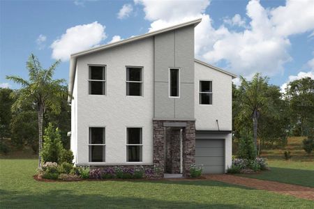 New construction Single-Family house 9186 Seascape Cove, Kissimmee, FL 34747 Malibu III- photo 0